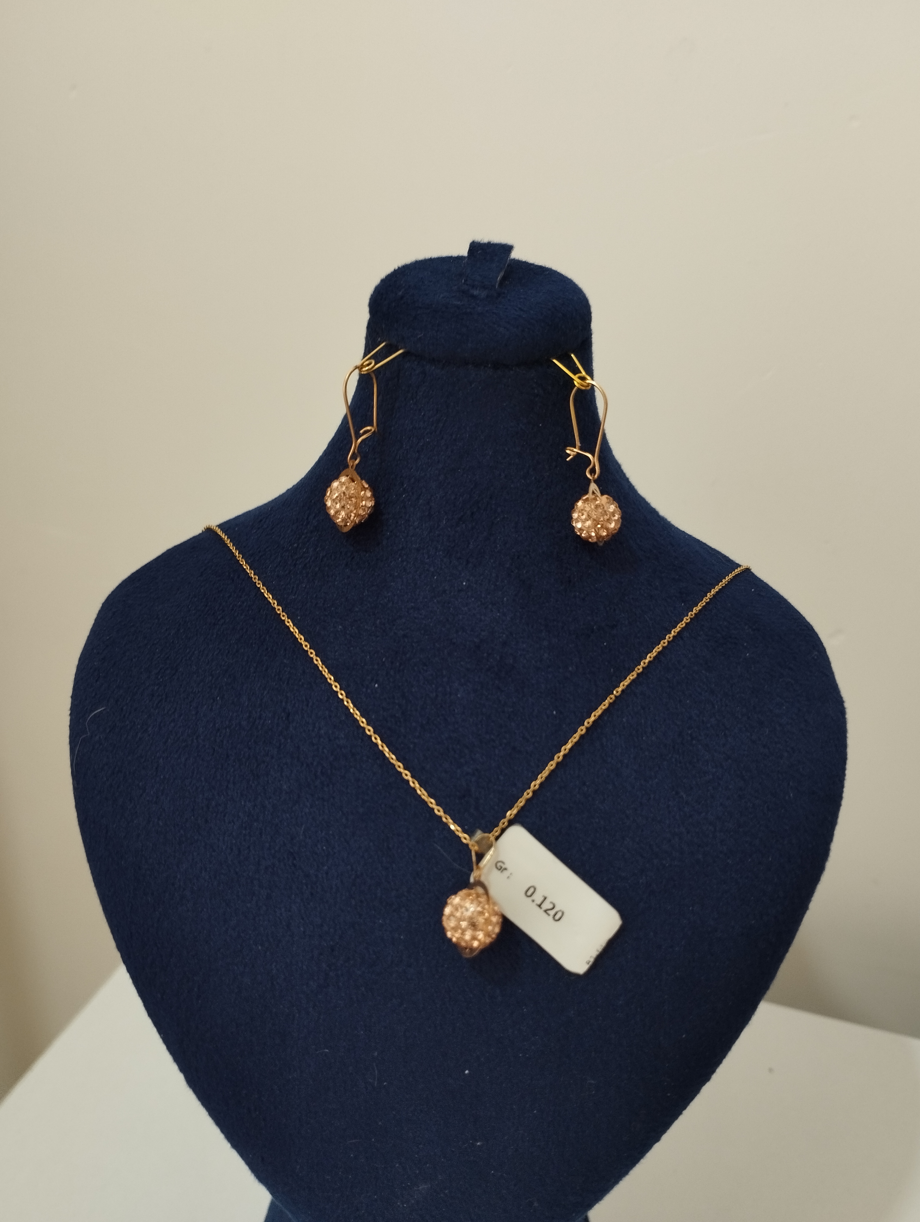 نیم ست گوی سواروسکی