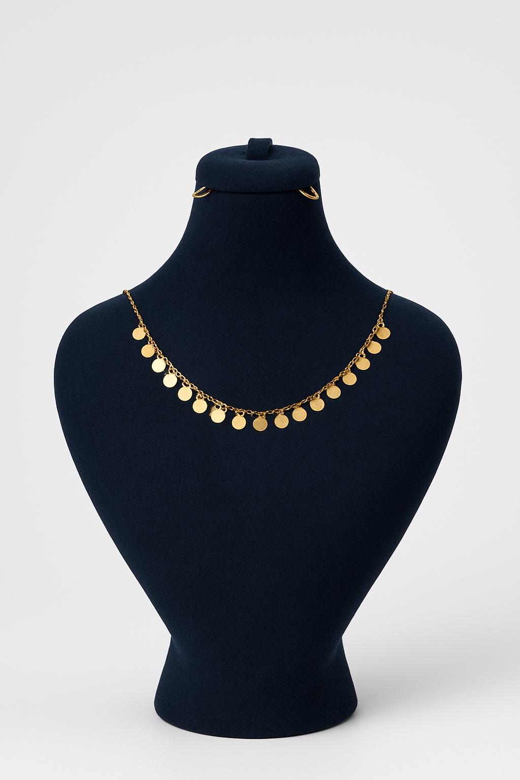 گردنبند پولکی سکه‌ای